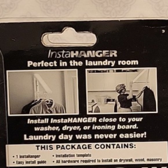 InstaHANGER Clothes Storage System Small Space Closet Organizer- New! - Picture 5 of 5